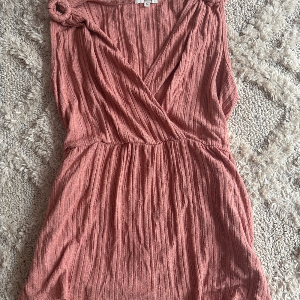 Maurices Textured Pink Knit Top